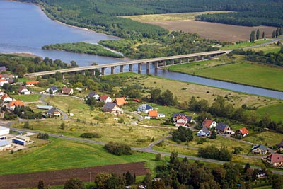 Muldestausee, Einlaufbauwerk